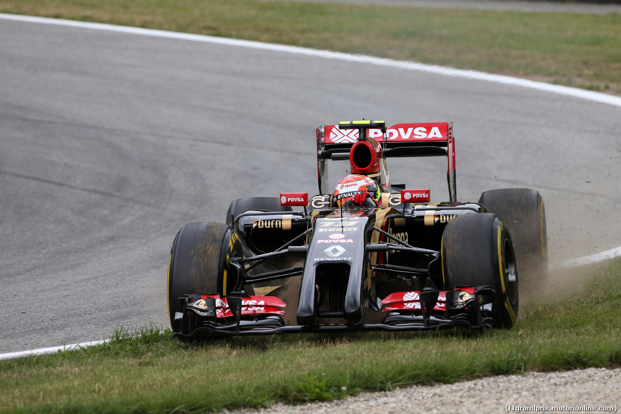 GP AUSTRIA, 20.06.2014- Prove Libere 1, Pastor Maldonado (VEN) Lotus F1 Team E22