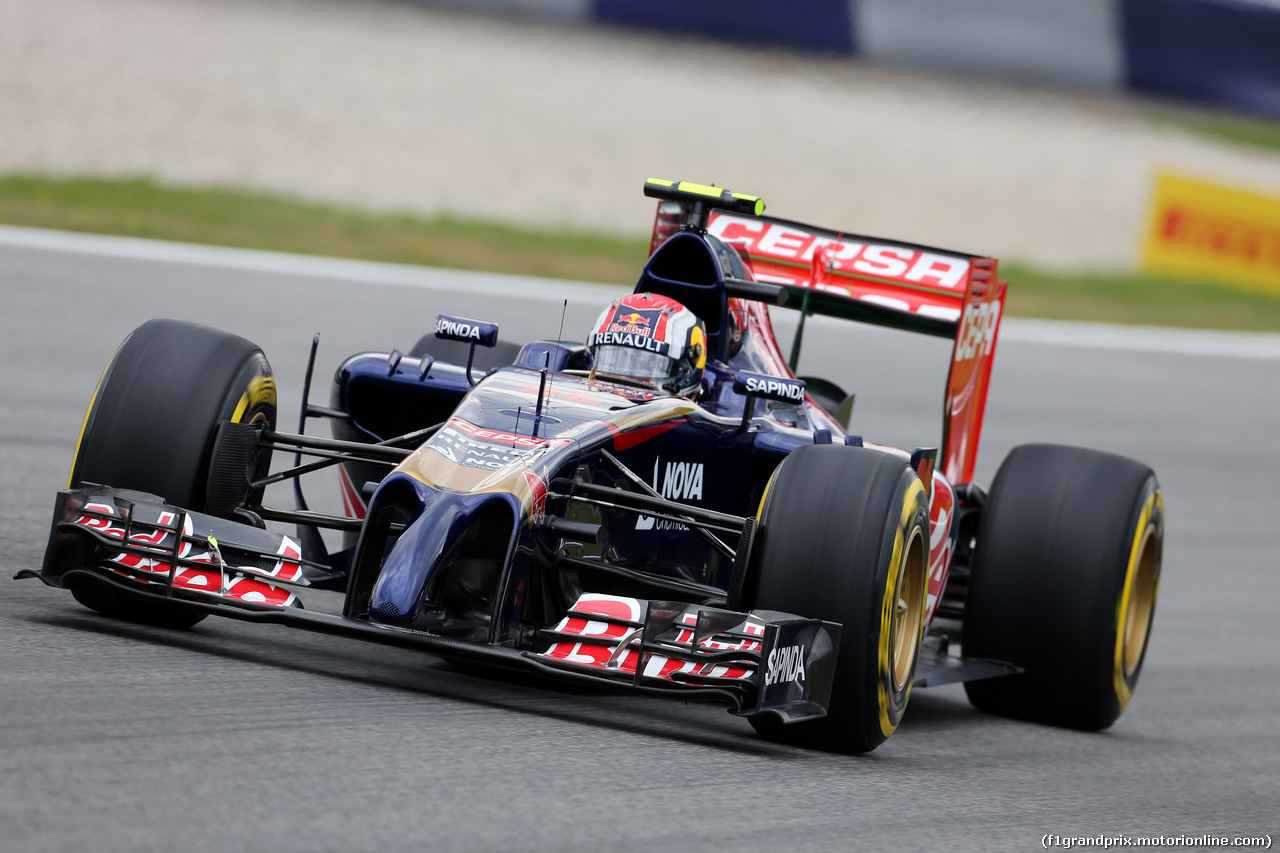 GP AUSTRIA, 20.06.2014- Prove Libere 1, Daniil Kvyat (RUS) Scuderia Toro Rosso STR9