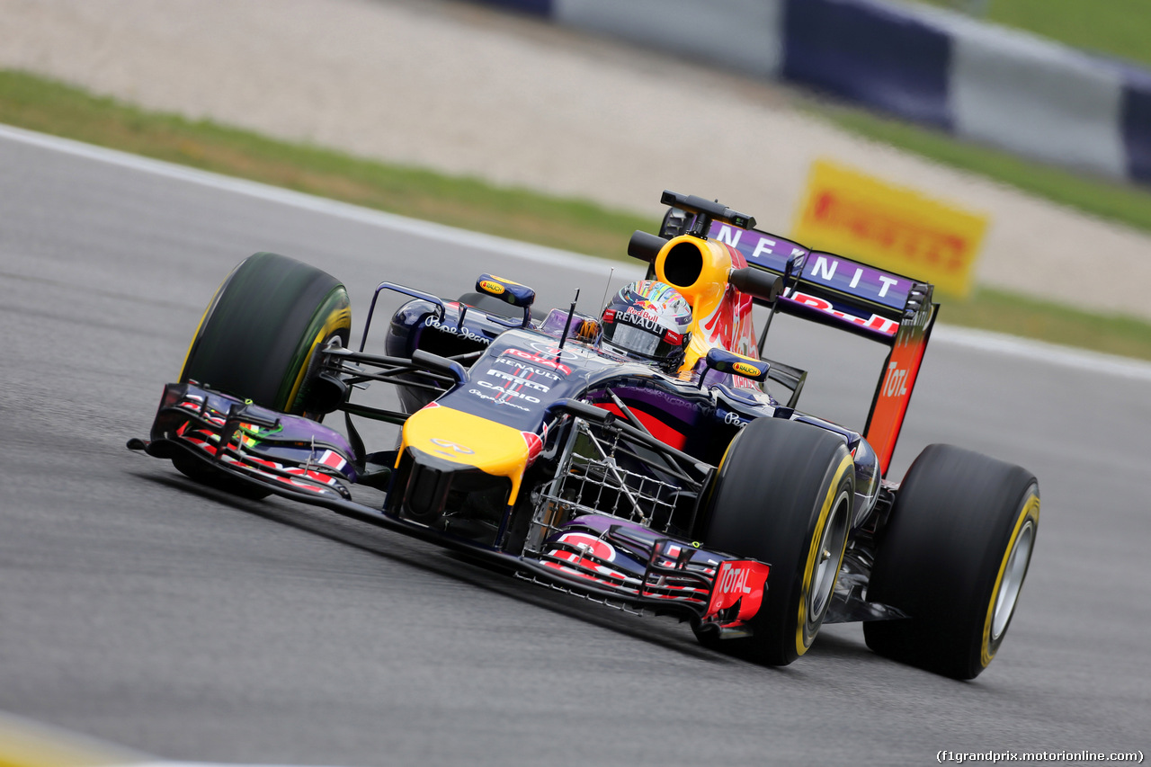 GP AUSTRIA, 20.06.2014- Prove Libere 1, Sebastian Vettel (GER) Red Bull Racing RB10