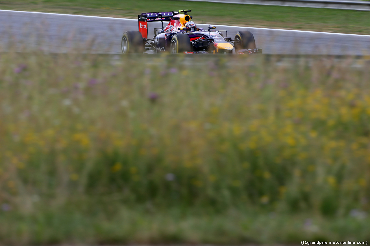 GP AUSTRIA, 20.06.2014- Prove Libere 1, Sebastian Vettel (GER) Red Bull Racing RB10