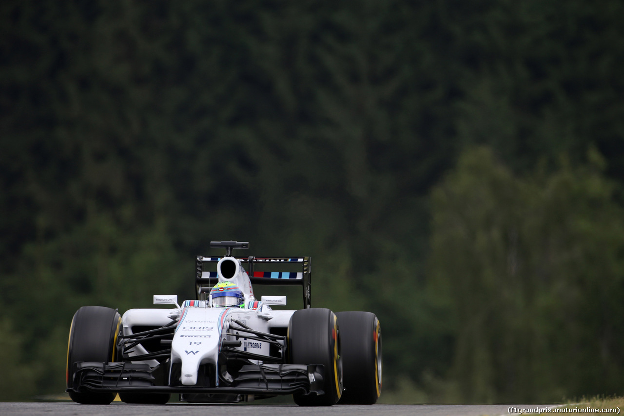 GP AUSTRIA, 20.06.2014- Prove Libere 1, Felipe Massa (BRA) Williams F1 Team FW36