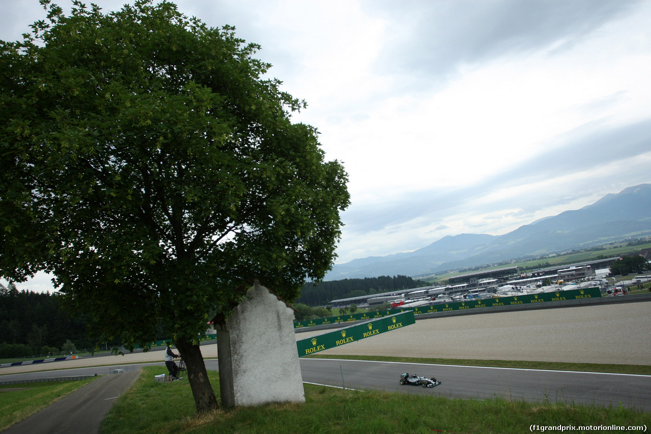 GP AUSTRIA, 20.06.2014- Prove Libere 1, Lewis Hamilton (GBR) Mercedes AMG F1 W05