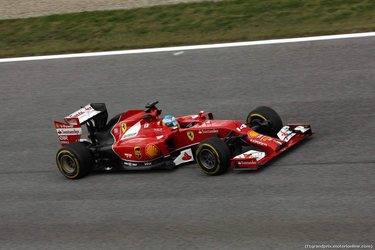 GP AUSTRIA, 20.06.2014- Prove Libere 1,Fernando Alonso (ESP) Ferrari F14-T