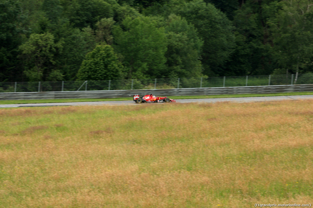GP AUSTRIA, 20.06.2014- Prove Libere 1, Fernando Alonso (ESP) Ferrari F14-T