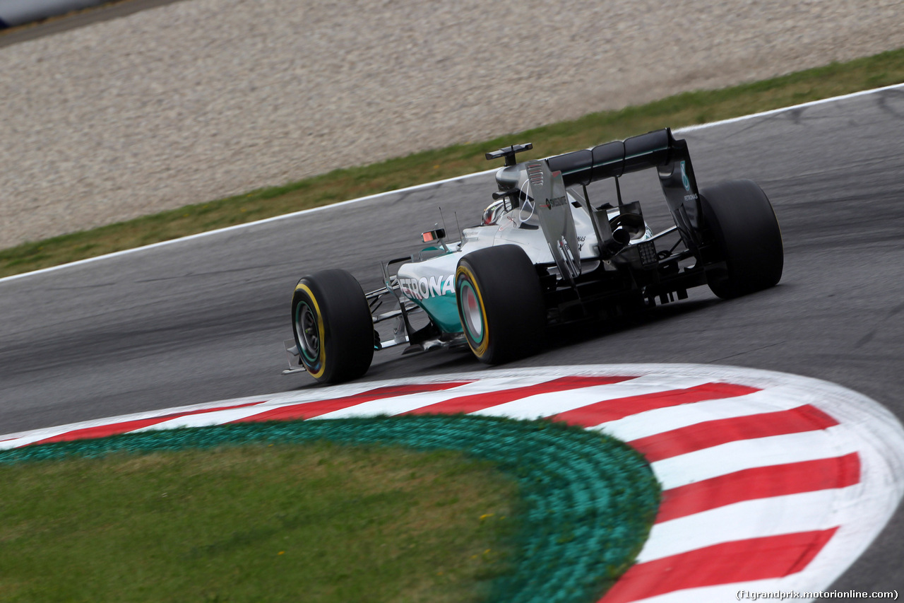 GP AUSTRIA, 20.06.2014- Prove Libere 1, Lewis Hamilton (GBR) Mercedes AMG F1 W05