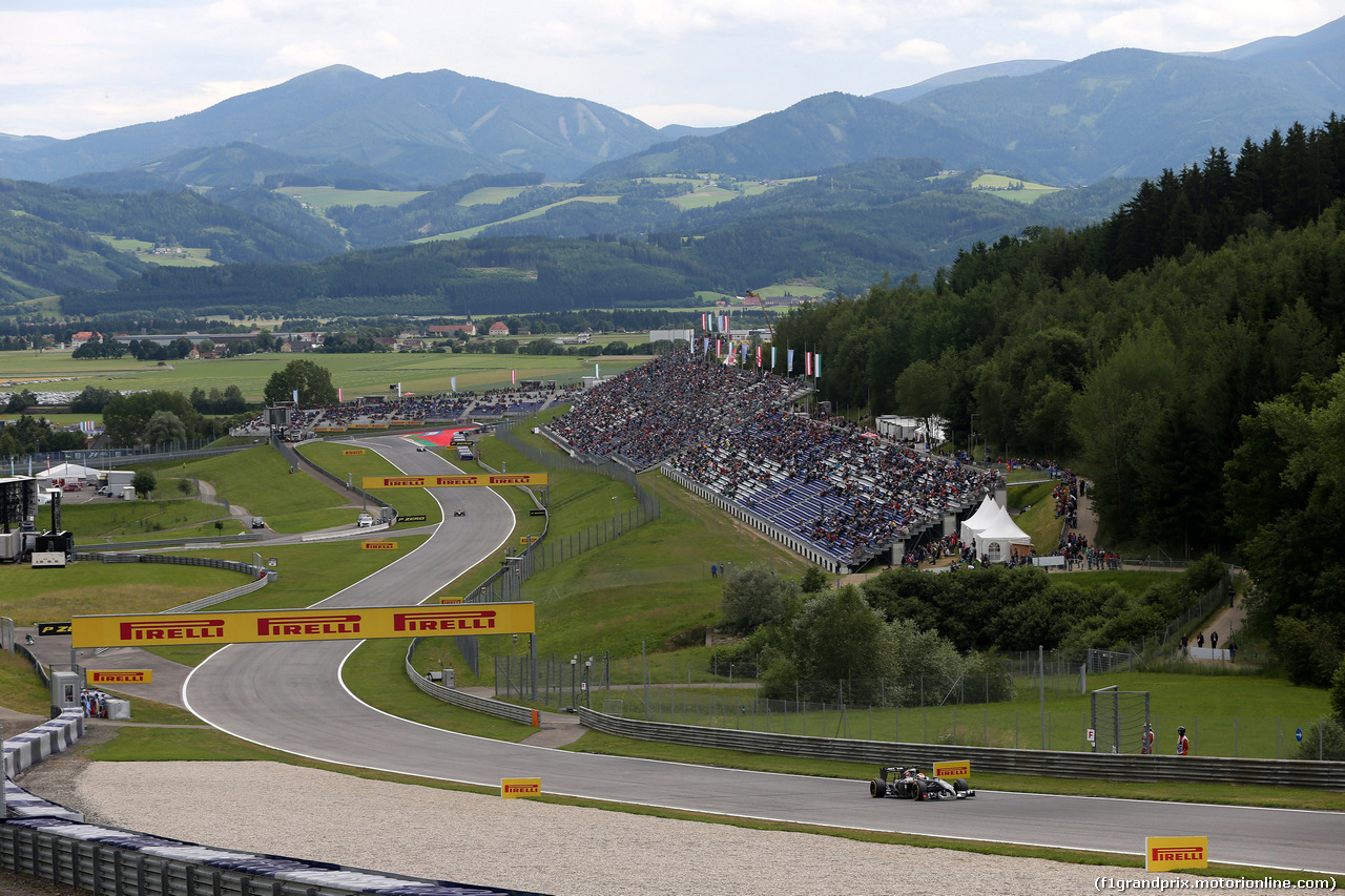 GP AUSTRIA, 20.06.2014- Prove Libere 2, Adrian Sutil (GER) Sauber F1 Team C33