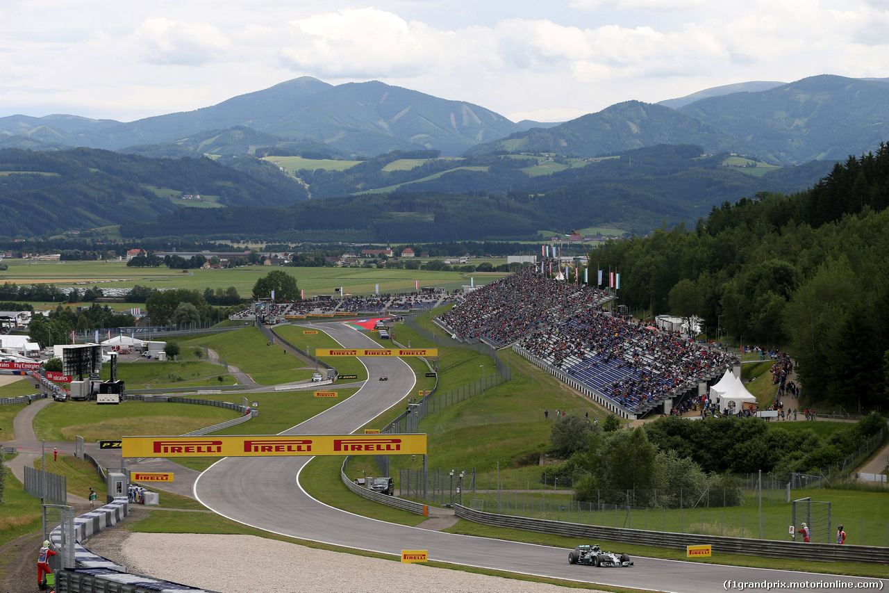 GP AUSTRIA, 20.06.2014- Prove Libere 2, Nico Rosberg (GER) Mercedes AMG F1 W05