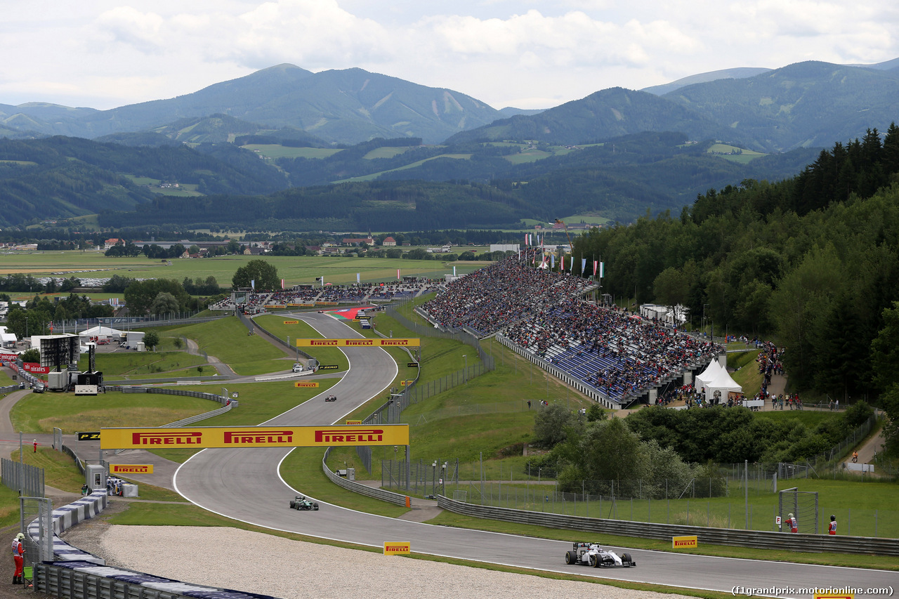 GP AUSTRIA, 20.06.2014- Prove Libere 2, Valtteri Bottas (FIN) Williams F1 Team FW36