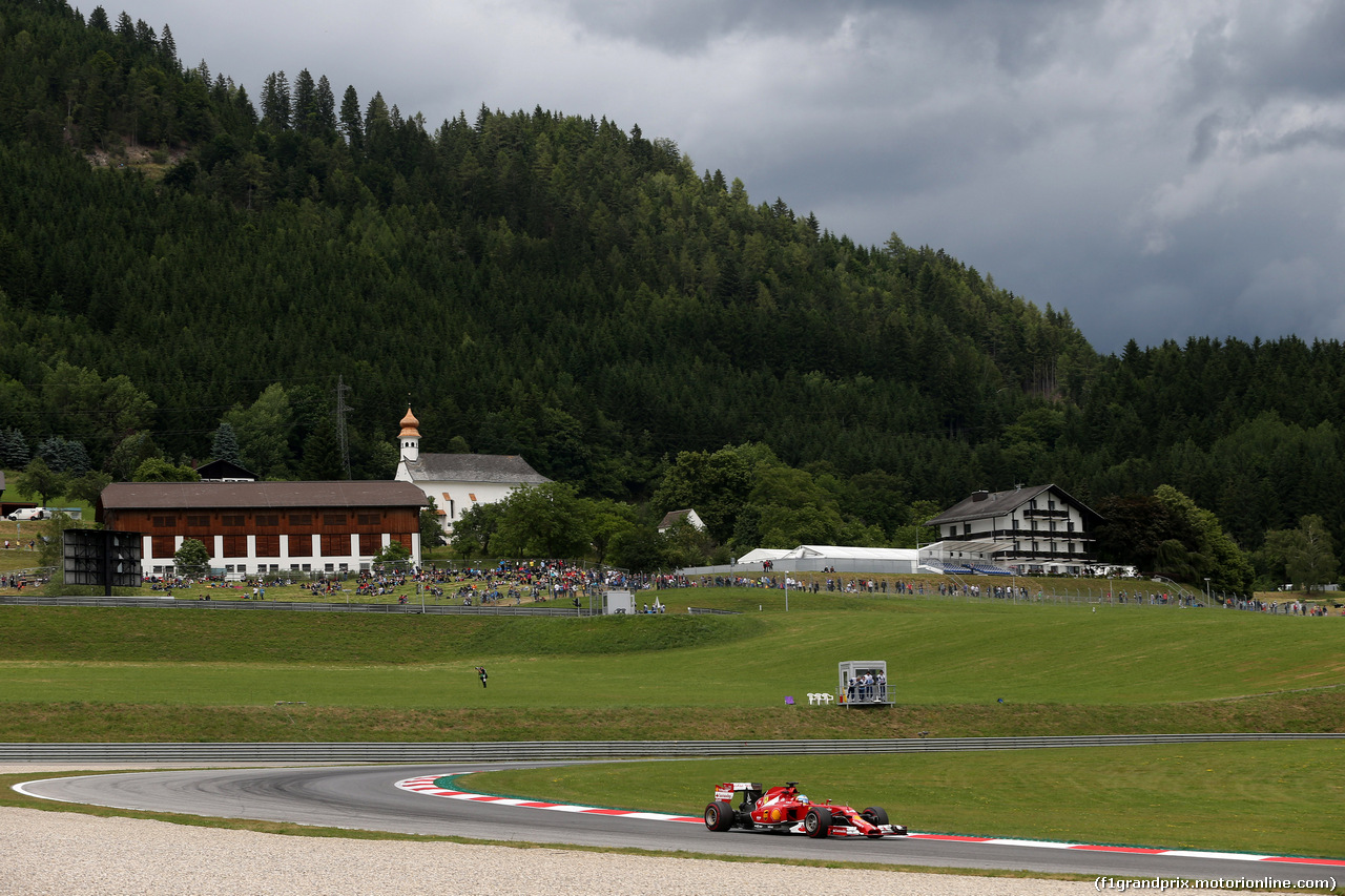 GP AUSTRIA, 20.06.2014- Prove Libere 2, Fernando Alonso (ESP) Ferrari F14-T