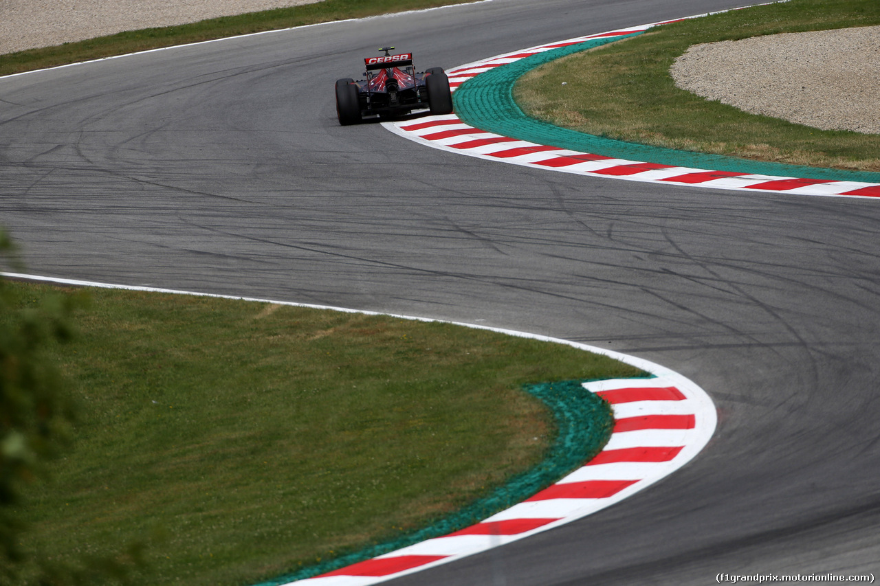 GP AUSTRIA, 20.06.2014- Prove Libere 2, Daniil Kvyat (RUS) Scuderia Toro Rosso STR9