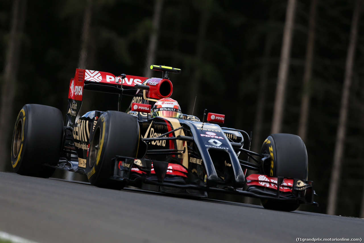 GP AUSTRIA, 20.06.2014- Prove Libere 2, Pastor Maldonado (VEN) Lotus F1 Team E22