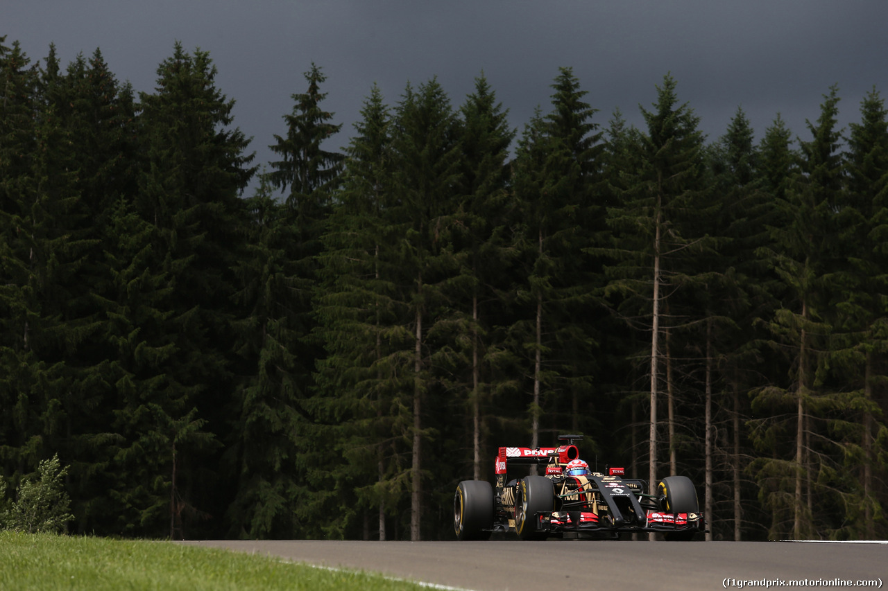 GP AUSTRIA, 20.06.2014- Prove Libere 2, Romain Grosjean (FRA) Lotus F1 Team E22