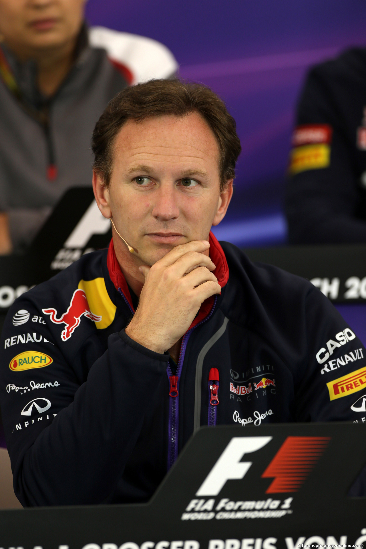 GP AUSTRIA, 20.06.2014- Conferenza Stampa, Christian Horner (GBR), Red Bull Racing, Sporting Director