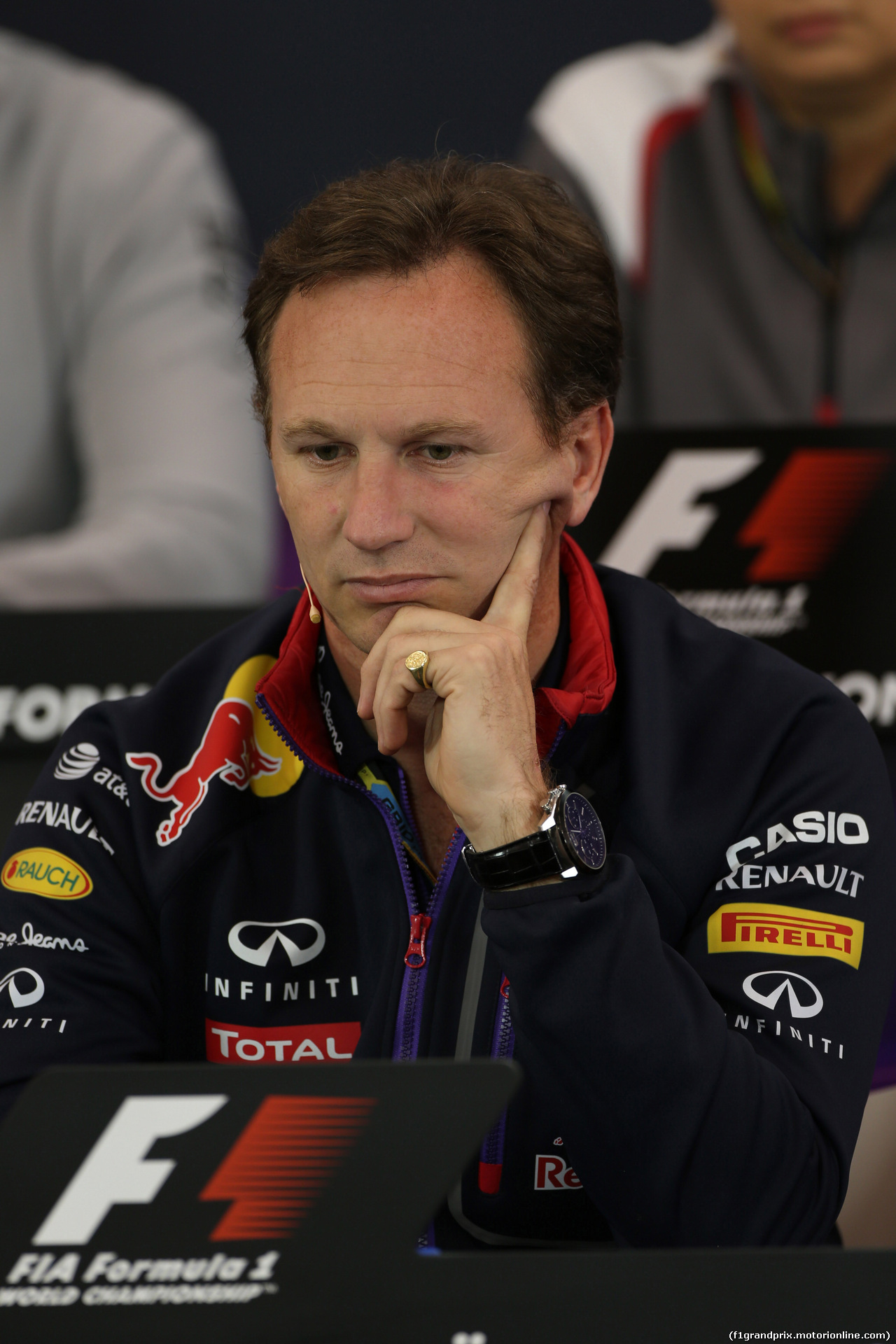 GP AUSTRIA, 20.06.2014- Conferenza Stampa, Christian Horner (GBR), Red Bull Racing, Sporting Director
