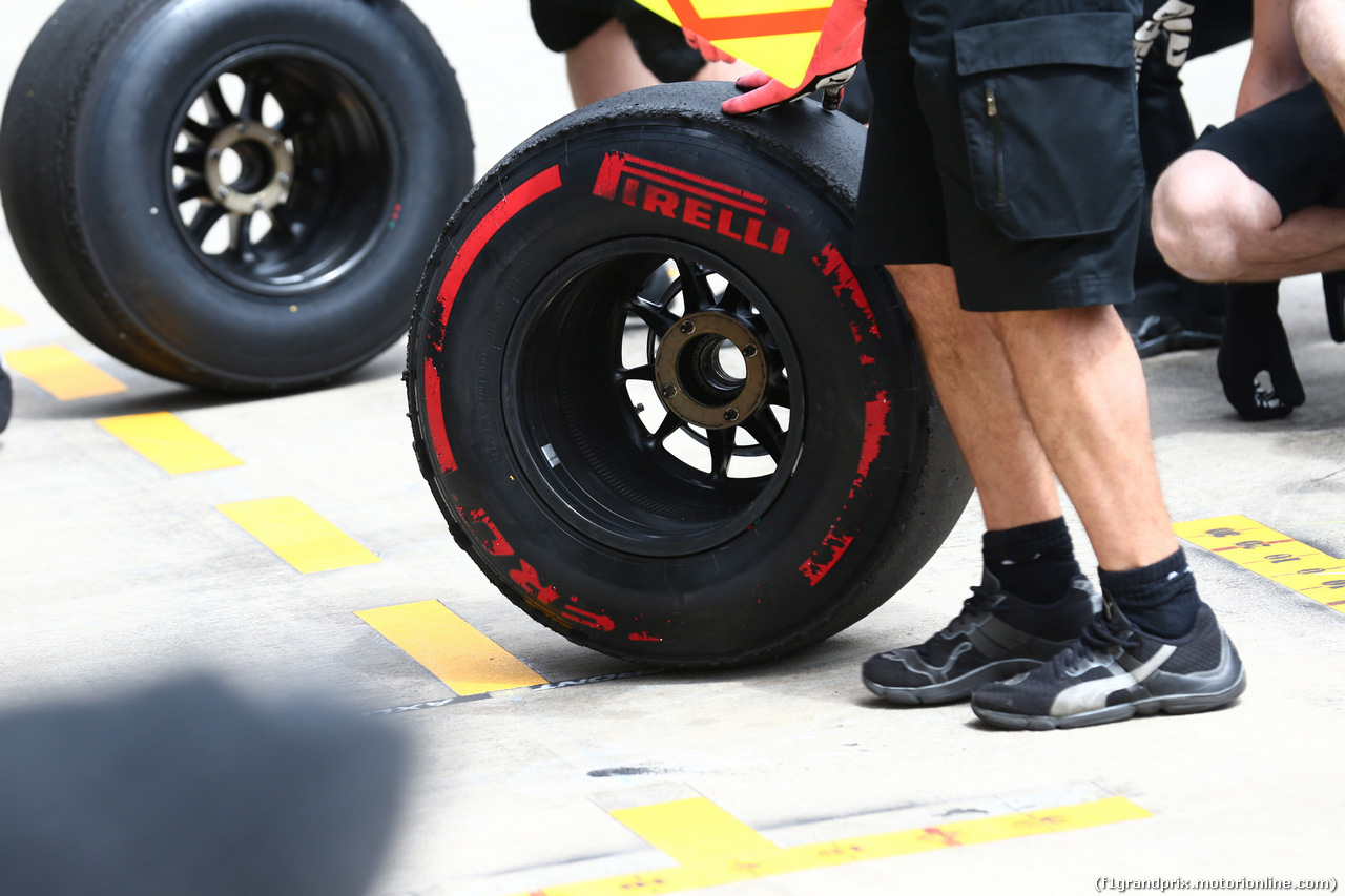 GP AUSTRIA, 20.06.2014- Prove Libere 2, Pirelli Tyres