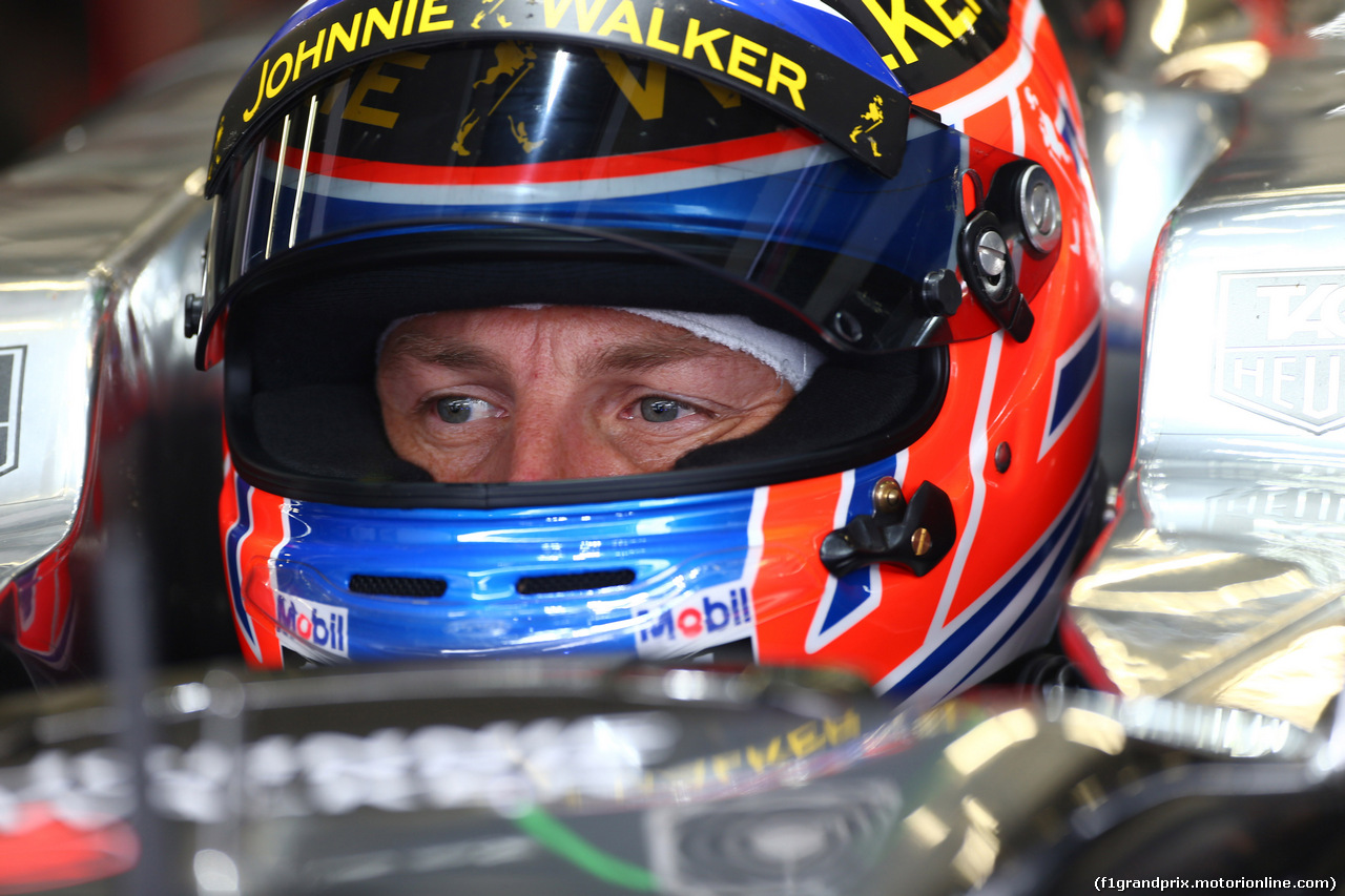 GP AUSTRIA, 20.06.2014- Prove Libere 2, Jenson Button (GBR) McLaren Mercedes MP4-29