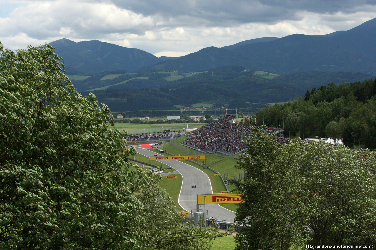 GP AUSTRIA, 20.06.2014- Prove Libere 2, Lewis Hamilton (GBR) Mercedes AMG F1 W05