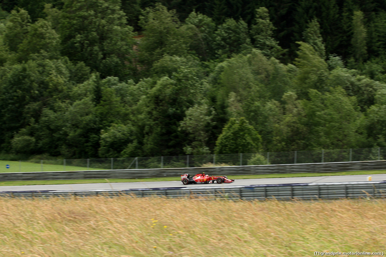 GP AUSTRIA, 20.06.2014- Prove Libere 2,Kimi Raikkonen (FIN) Ferrari F14-T