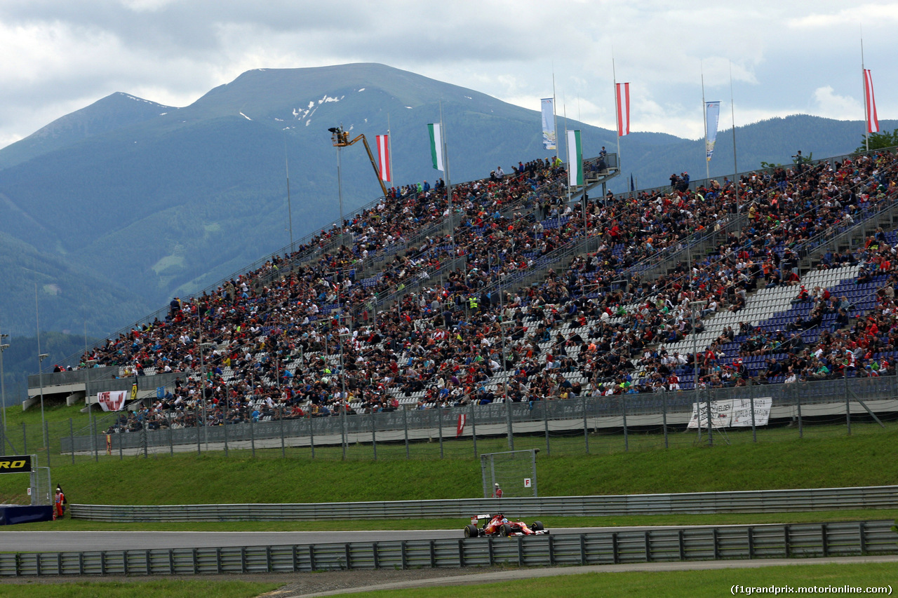 GP AUSTRIA, 20.06.2014- Prove Libere 2, Fernando Alonso (ESP) Ferrari F14-T