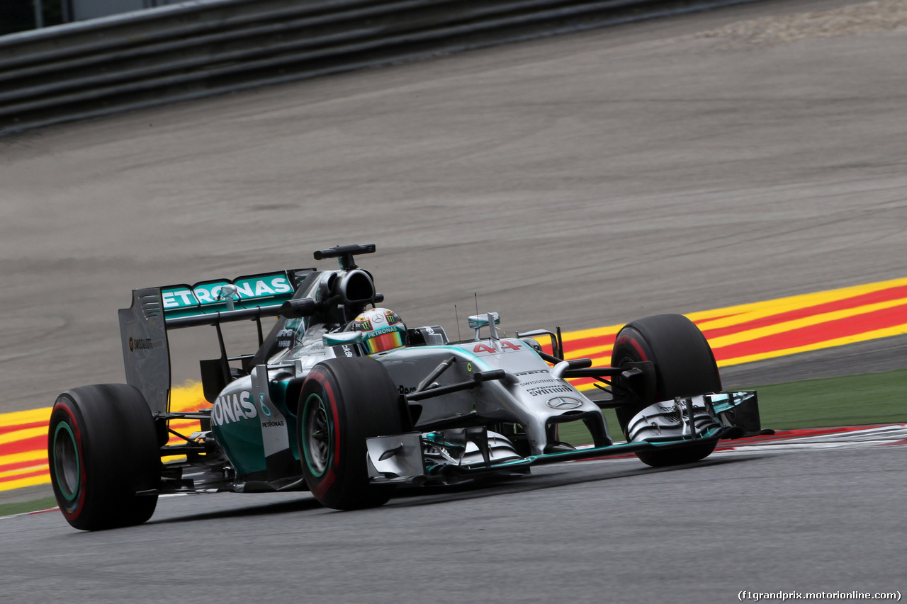 GP AUSTRIA, 20.06.2014- Prove Libere 2, Lewis Hamilton (GBR) Mercedes AMG F1 W05