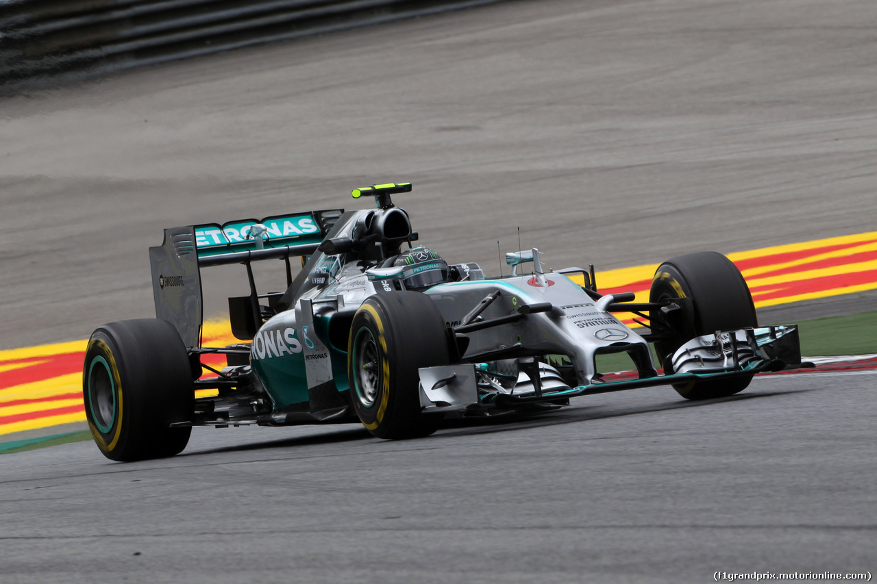 GP AUSTRIA, 20.06.2014- Prove Libere 2,Nico Rosberg (GER) Mercedes AMG F1 W05