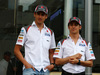 GP AUSTRIA, 19.06.2014- Adrian Sutil (GER) Sauber F1 Team C33 e Esteban Gutierrez (MEX), Sauber F1 Team C33