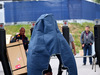 GP AUSTRIA, 20.06.2014- A new Red Bull Racing RB10 engine cover delivered to the paddock.