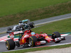 GP AUSTRIA, 20.06.2014- Free Practice 2, Fernando Alonso (ESP) Ferrari F14-T davanti a Lewis Hamilton (GBR) Mercedes AMG F1 W05