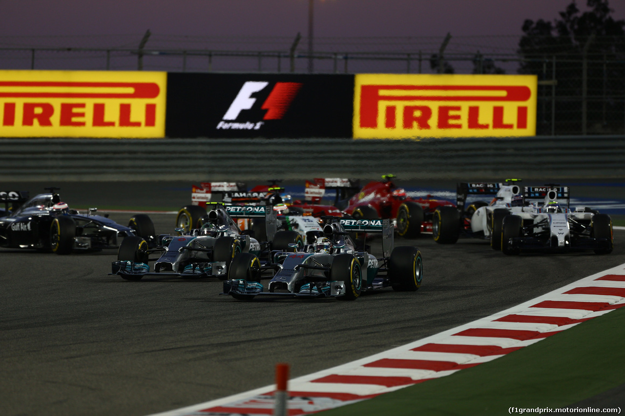 GP BAHRAIN, Start of the race