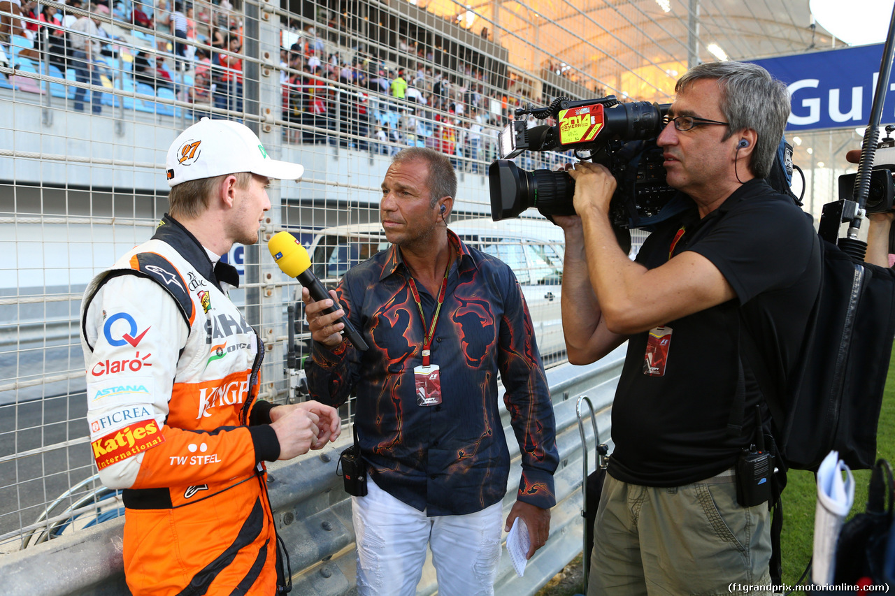 GP BAHRAIN, 06.04.2014- Gara, Nico Hulkenberg (GER) Sahara Force India VJM07