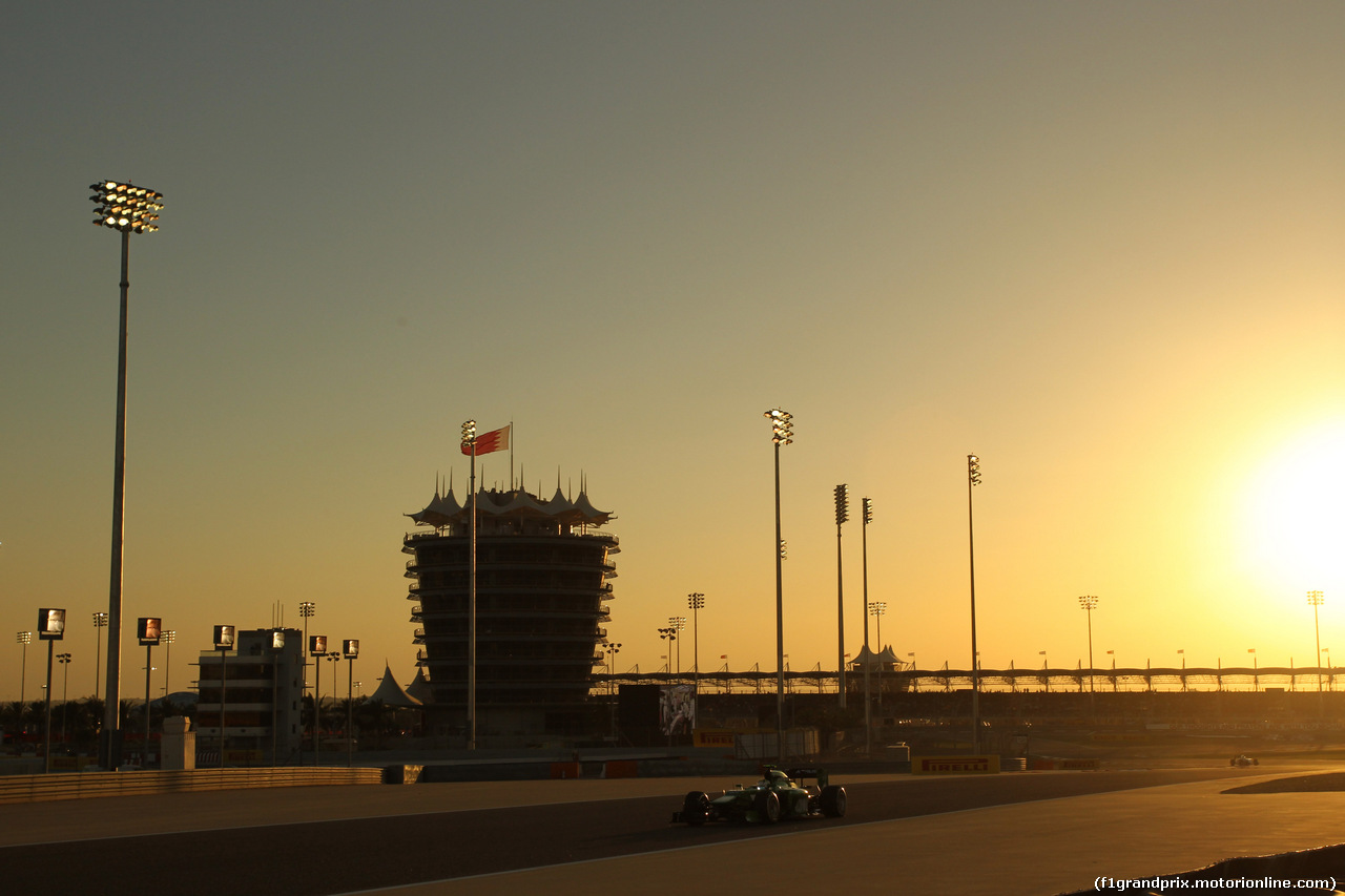 GP BAHRAIN, 06.04.2014- Gara, Marcus Ericsson (SWE) Caterham F1 Team CT-04