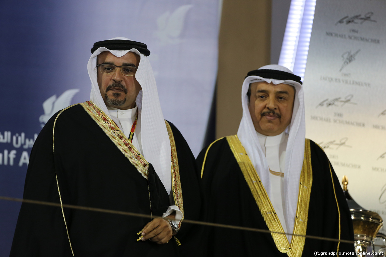 GP BAHRAIN, 06.04.2014- Podium: Bahrain Authority