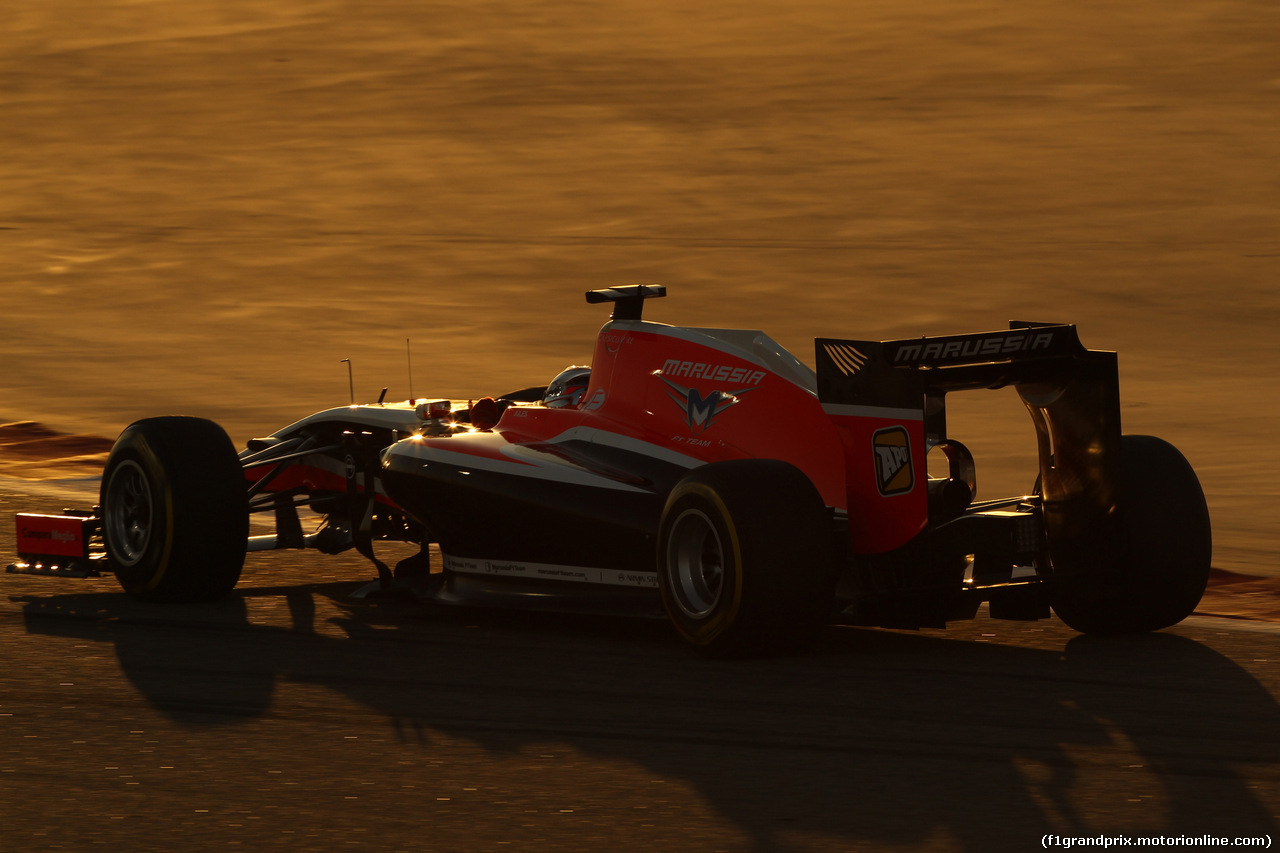 GP BAHRAIN, 06.04.2014- Gara, Jules Bianchi (FRA) Marussia F1 Team MR03