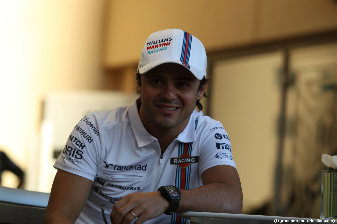 GP BAHRAIN, 06.04.2014- Felipe Massa (BRA) Williams F1 Team FW36