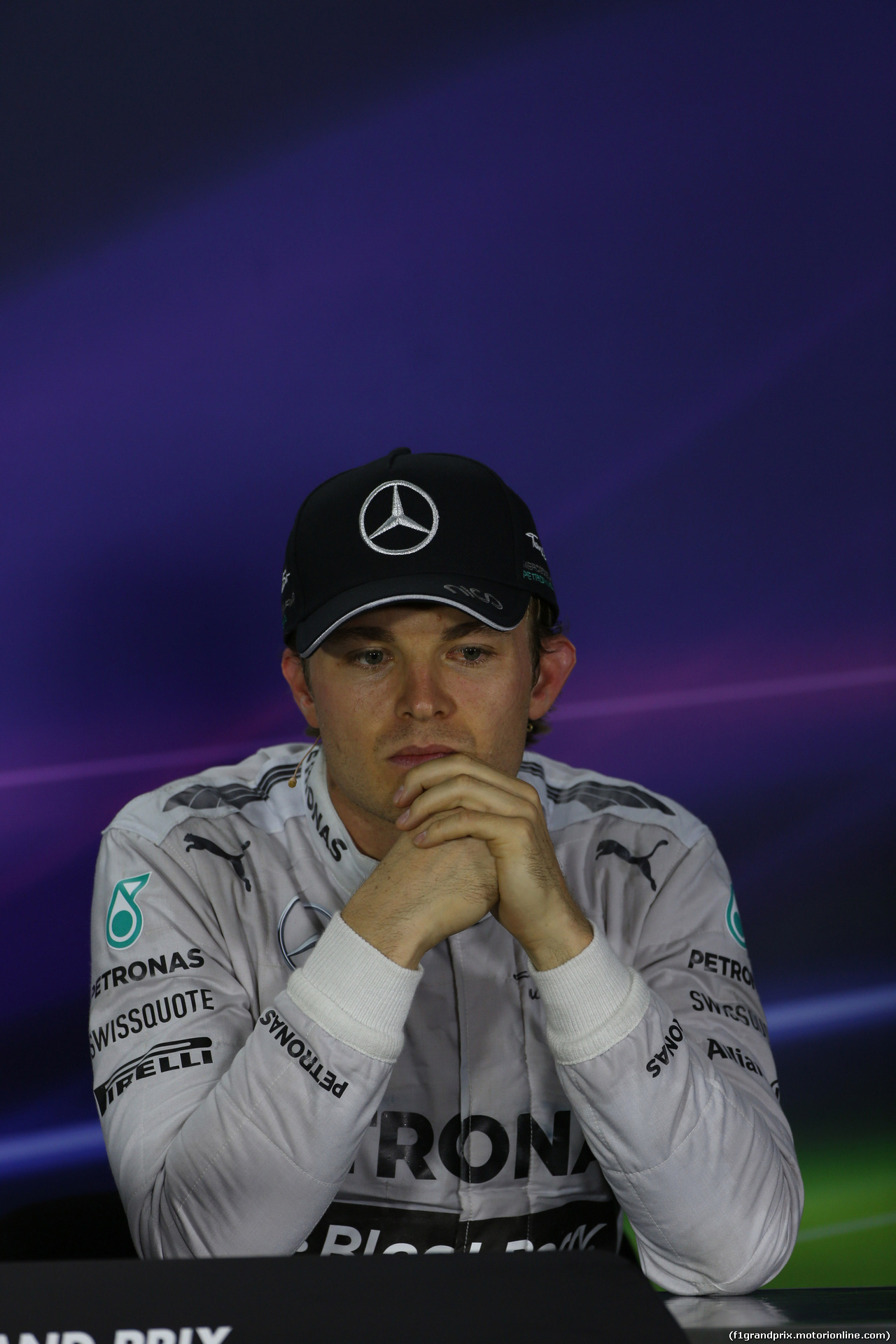 GP BAHRAIN, 06.04.2014- After Gara Press Conference, Nico Rosberg (GER) Mercedes AMG F1 W05