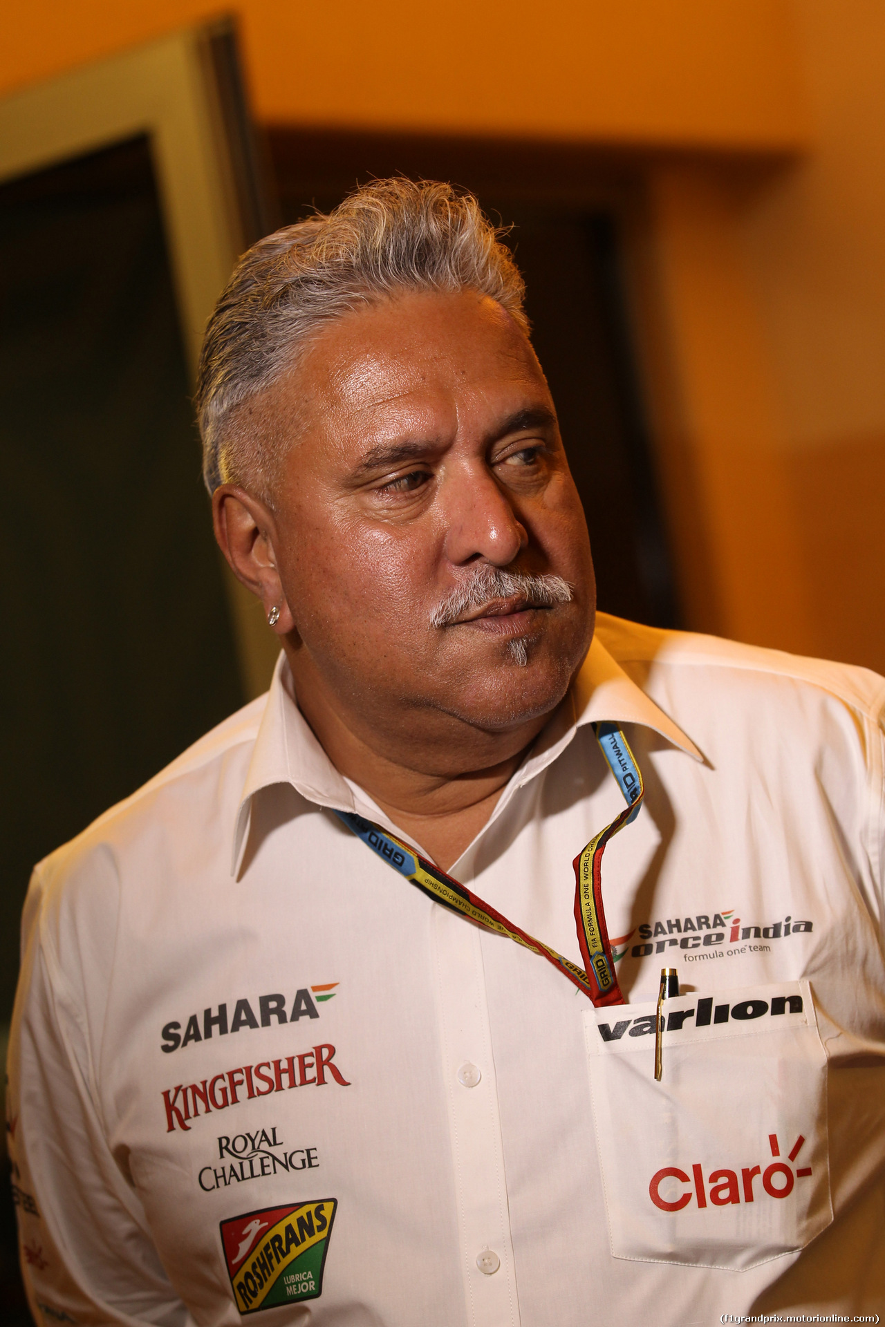 GP BAHRAIN, 06.04.2014- Vijay Mallya (IND) Sahara Force India F1 Team Owner
