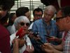 GP BAHRAIN, 06.04.2015- Bernie Ecclestone (GBR), President e CEO of Formula One Management is visiting the media center