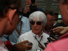 GP BAHRAIN, 06.04.2015- Bernie Ecclestone (GBR), President e CEO of Formula One Management is visiting the media center