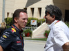 GP BAHRAIN, 06.04.2015- Christian Horner (GBR), Red Bull Racing, Sporting Director  e Pasquale Lattuneddu (ITA), FOM