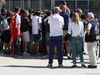 GP BAHRAIN, 06.04.2015- 06.04.2015- Journalist with Luca Cordero di Montezemolo (ITA), President Ferrari