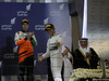 GP BAHRAIN, 06.04.2014- Podium, winner Lewis Hamilton (GBR) Mercedes AMG F1 W05, 2nd Nico Rosberg (GER) Mercedes AMG F1 W05 e 3rd Sergio Perez (MEX) Sahara Force India F1 Team VJM07