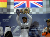 GP BAHRAIN, 06.04.2014- Podium, winner Lewis Hamilton (GBR) Mercedes AMG F1 W05, 2nd Nico Rosberg (GER) Mercedes AMG F1 W05 e 3rd Sergio Perez (MEX) Sahara Force India F1 Team VJM07