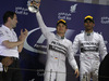 GP BAHRAIN, 06.04.2014- Podium, winner Lewis Hamilton (GBR) Mercedes AMG F1 W05, 2nd Nico Rosberg (GER) Mercedes AMG F1 W05 e 3rd Sergio Perez (MEX) Sahara Force India F1 Team VJM07