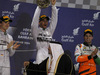 GP BAHRAIN, 06.04.2014- Podium, winner Lewis Hamilton (GBR) Mercedes AMG F1 W05, 2nd Nico Rosberg (GER) Mercedes AMG F1 W05 e 3rd Sergio Perez (MEX) Sahara Force India F1 Team VJM07