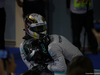 GP BAHRAIN, 06.04.2014- Nico Rosberg (GER) Mercedes AMG F1 W05 e Lewis Hamilton (GBR) Mercedes AMG F1 W05 are celebrating the 1st e second position in parc fermee