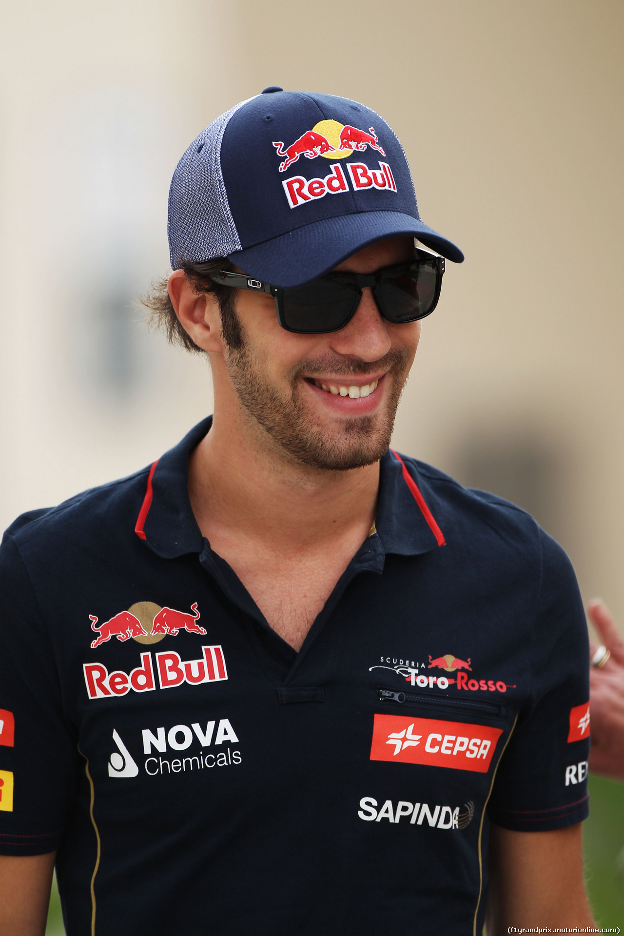 GP BAHRAIN, Jean-Eric Vergne (FRA) Scuderia Toro Rosso.
03.04.2014. Formula 1 World Championship, Rd 3, Bahrain Grand Prix, Sakhir, Bahrain, Preparation Day.