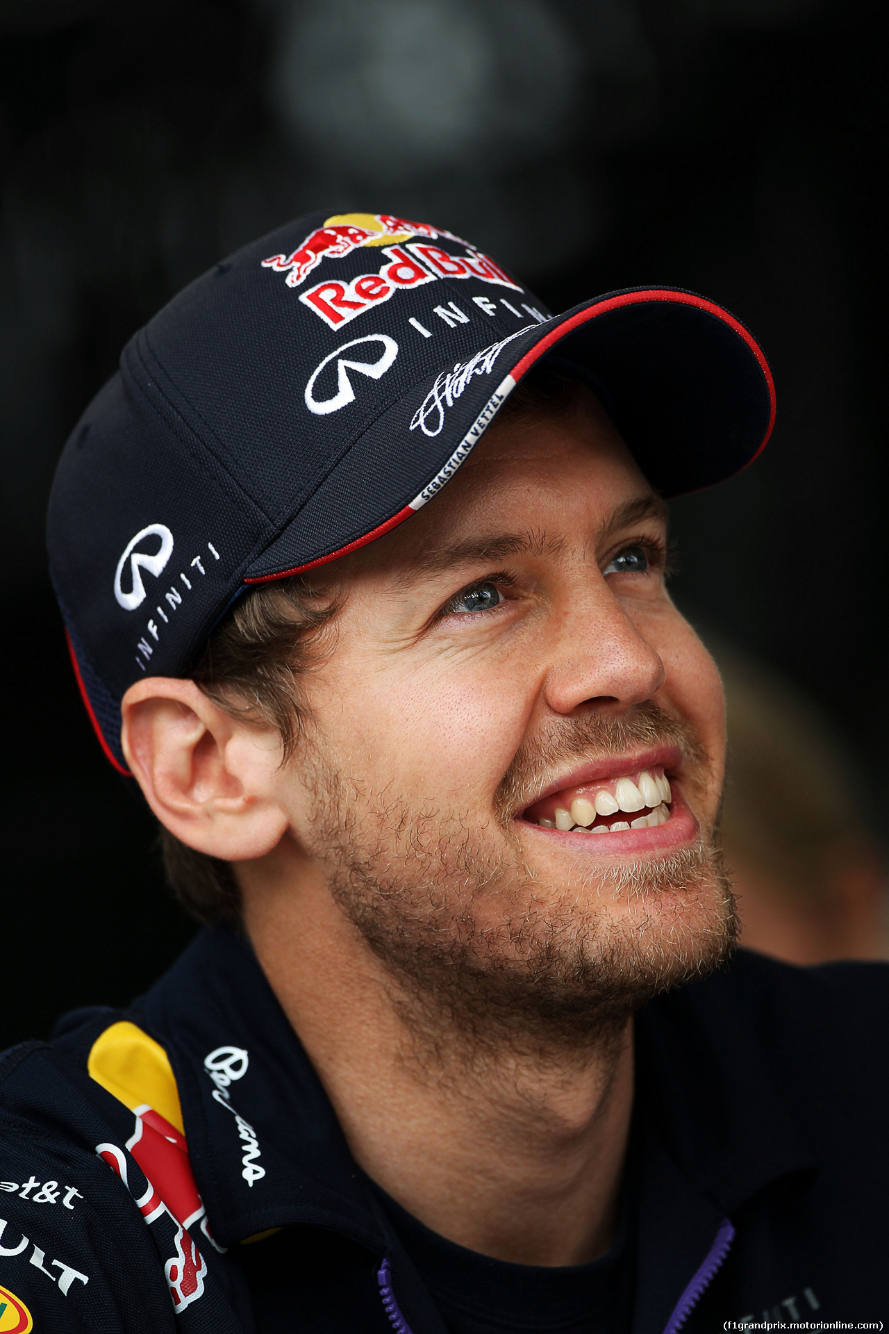 GP BAHRAIN, Sebastian Vettel (GER) Red Bull Racing.
03.04.2014. Formula 1 World Championship, Rd 3, Bahrain Grand Prix, Sakhir, Bahrain, Preparation Day.