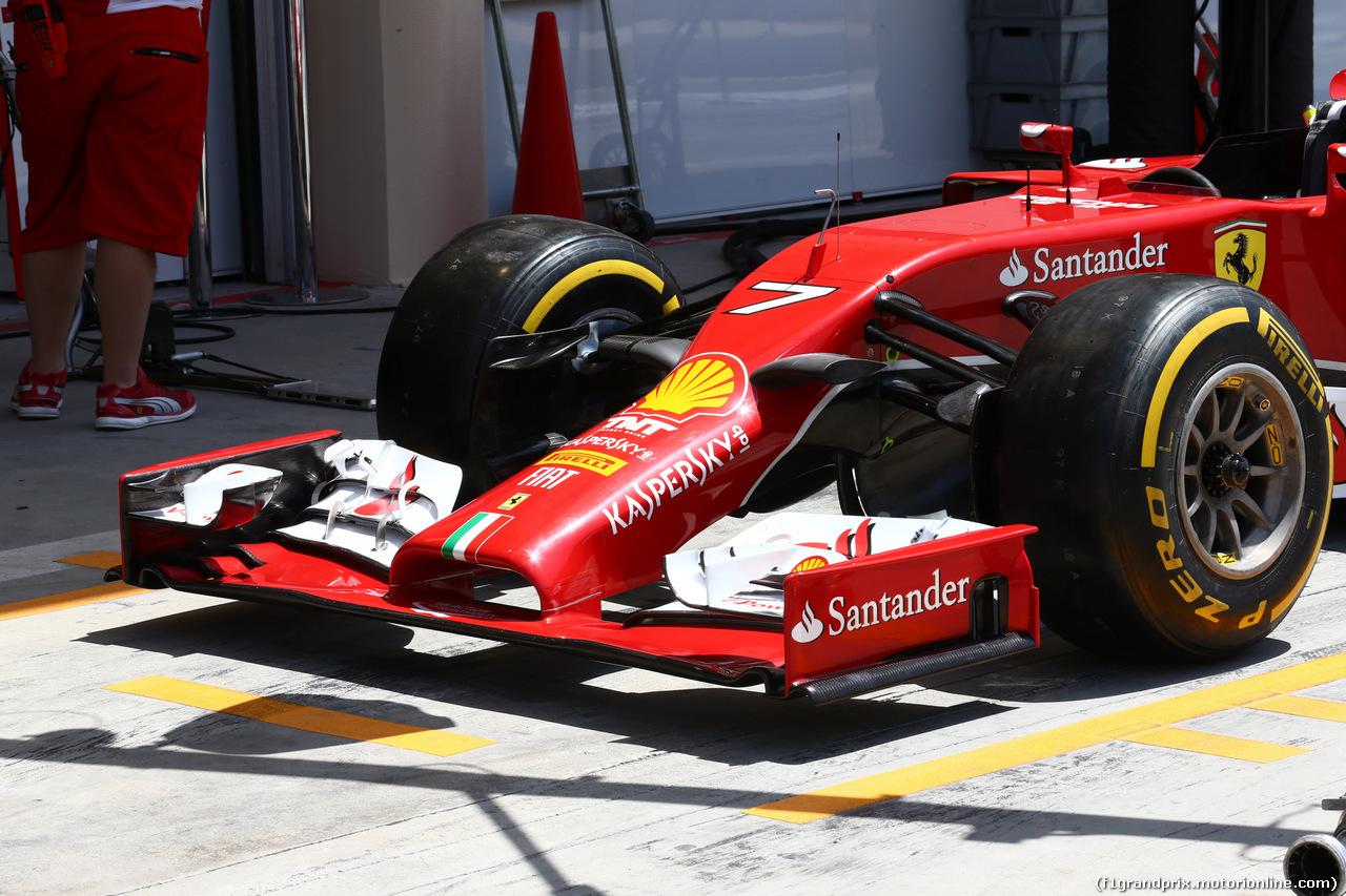 GP BAHRAIN, 05.04.2014- Ferrari Frontal Wing