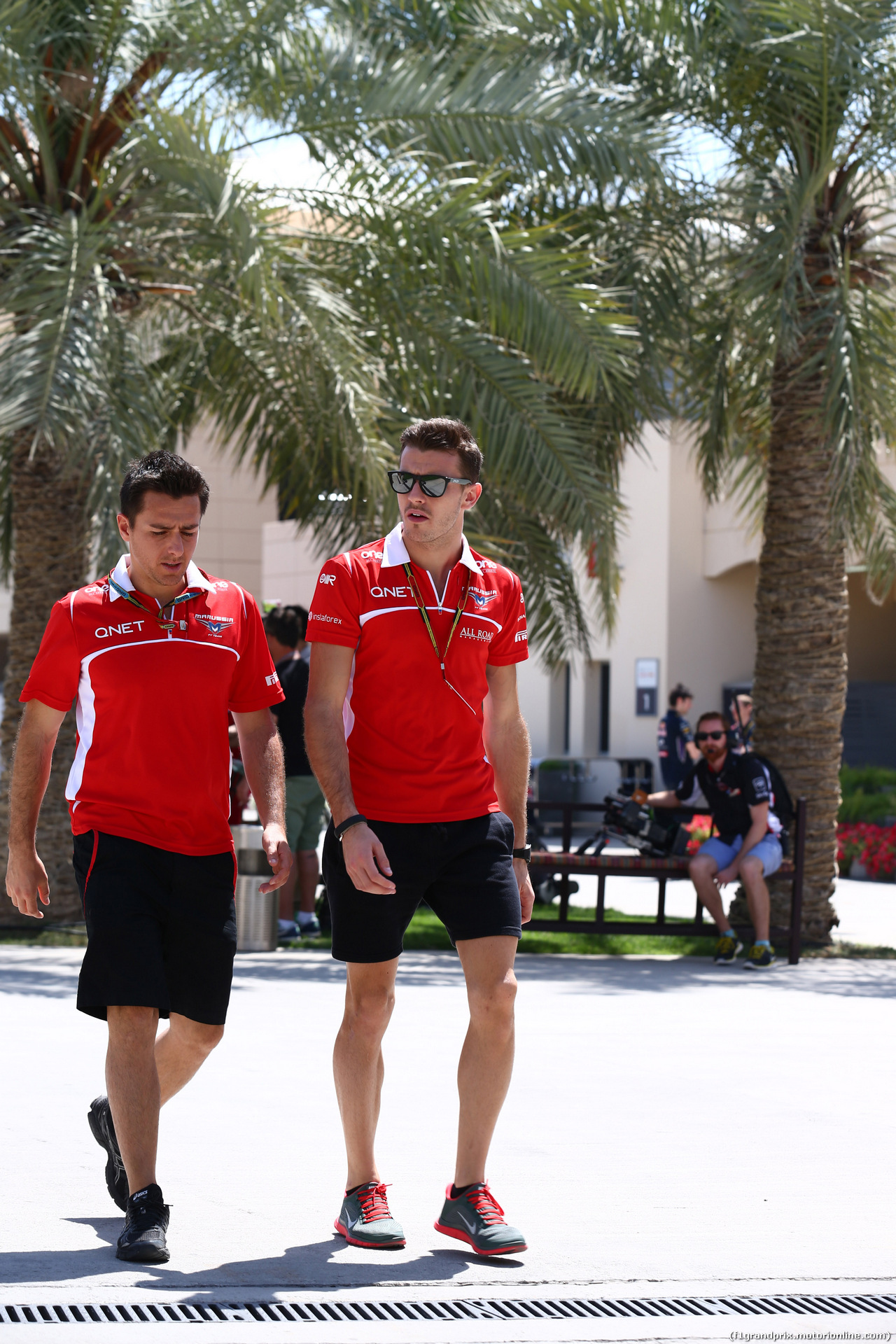 GP BAHRAIN, 05.04.2014- Jules Bianchi (FRA) Marussia F1 Team MR03