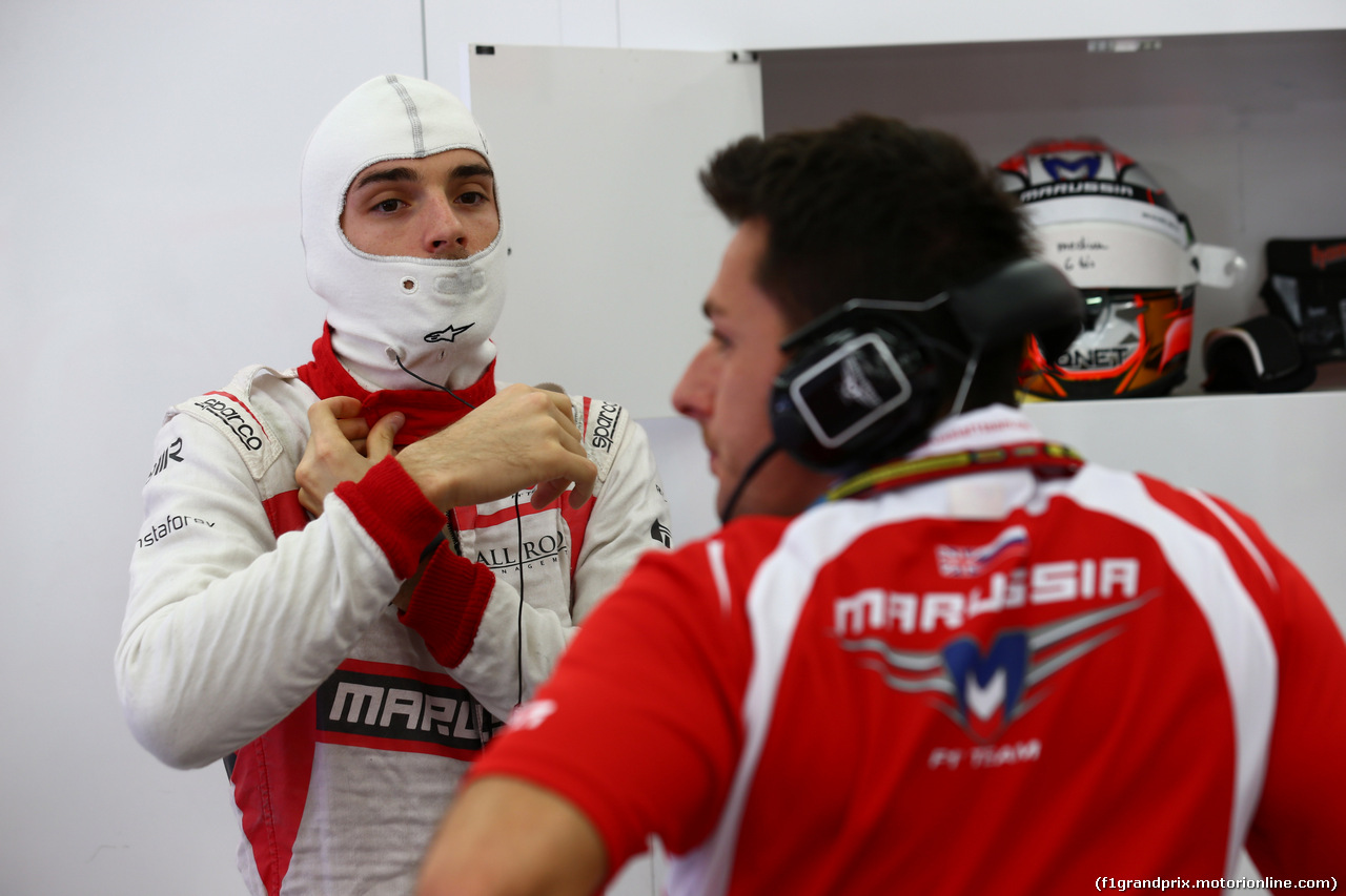GP BAHRAIN, 04.04.2014- Prove Libere 1, Jules Bianchi (FRA) Marussia F1 Team MR03